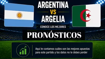 Argentina vs Argelia: Pronóstico y cuotas del partido del Mundial 2026