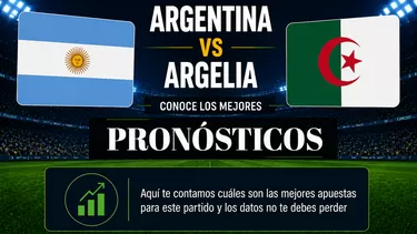 Conoce el pronóstico y las mejores cuotas del partido entre Argentina vs Argelia por el Mundial 2026. | AD Conoce el pronóstico y las mejores cuotas del partido entre Argentina vs Argelia por el Mundial 2026. | AD