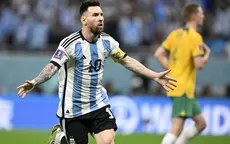 Argentina vs. Australia: Lionel Messi anotó el 1-0 en el Estadio Ahmad Bin Ali - Noticias de rony