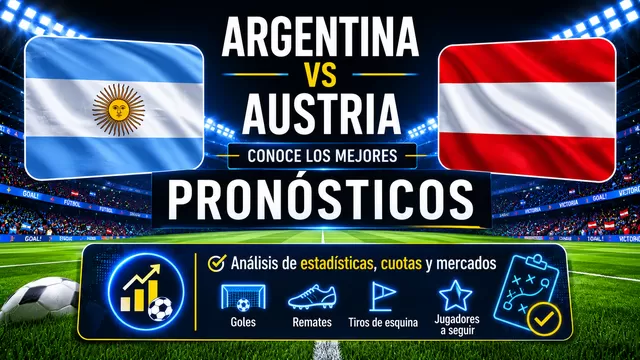 Conoce el pronóstico y las mejores cuotas del partido entre Argentina vs Austria por el Mundial 2026. | AD