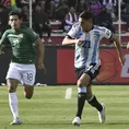 Argentina goleó 3-0 a Bolivia en La Paz y es líder de las Eliminatorias 2026