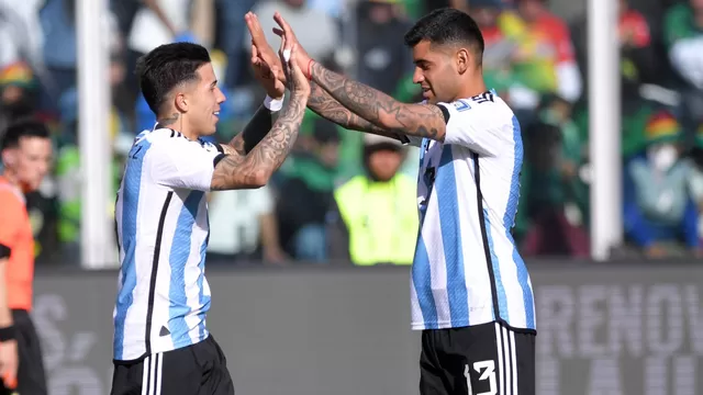 Argentina lidera las Eliminatorias al Mundial 2026. | Foto: Selección argentina.