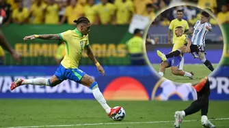 Raphinha calentó la previa del clásico entre Brasil y Argentina, asegurando que van por los tres puntos. | Composición AD