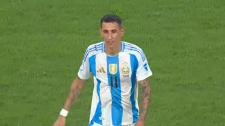 Ángel Di María recibió impresionante ovación tras ser cambiado del Argentina vs Canadá / Captura / América TV