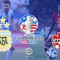 EN VIVO: Argentina vs. Canadá levantan el telón de la Copa América 2024