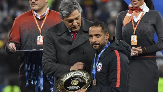 Jean Beausejour tiene 35 años y milita en la U de Chile. | Foto: AFP/Video: CDF