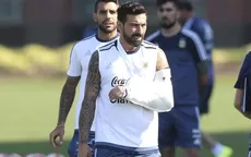 Argentina vs. Chile: Lavezzi bromeó con su lesión previo a la final - Noticias de ezequiel-cirigliano