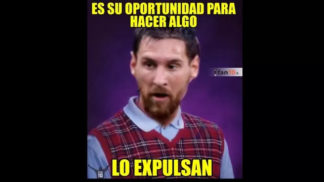 Divertidos memes del encontronazo entre Messi y Gary Medel.-foto-3