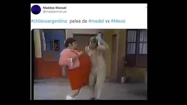 Divertidos memes del encontronazo entre Messi y Gary Medel.-foto-12