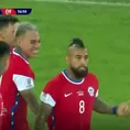 Argentina vs. Chile: Vargas puso el 1-1, luego que Vidal fallara un penal