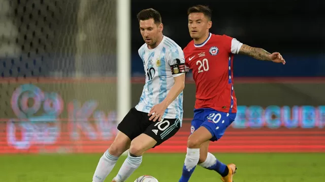 Argentina igualó 1-1 ante Chile en el arranque de la Copa América 2021