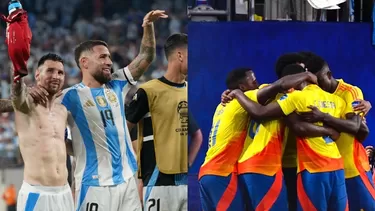 Argentina y Colombia se enfrentan por la final de la Copa América / Foto: Composición