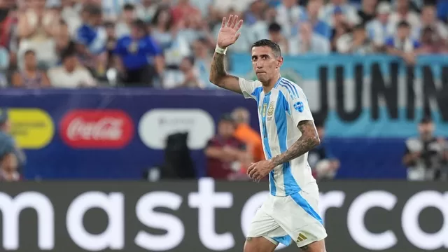 Di María se despide de Argentina ante Colombia / Foto: Selección Argentina