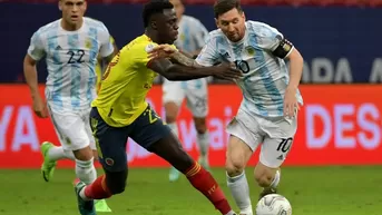 Argentina vs. Colombia: Final con una historia pasada por la frase "mirá que te como"