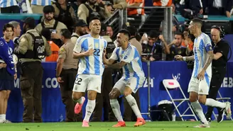 Argentina vs. Colombia: Lautaro Martínez marcó el 1-0 con un golazo
