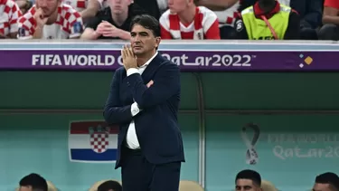 Zlatko Dalic, DT de Croacia reconoció la superioridad de Argentina. | Foto: AFP