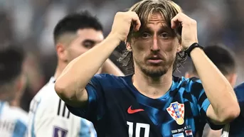 Argentina vs. Croacia: "No puedo creer que se haya pitado ese penal", criticó Modric