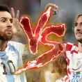 Argentina vs. Crocia: Messi y Modric vuelven a enfrentarse como en los clásicos de España