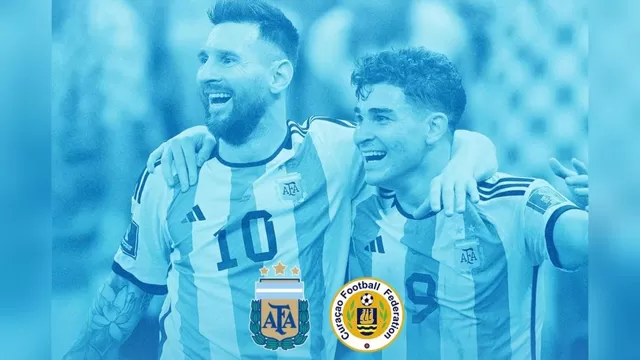 Argentina vs. Curazao. | Imagen: @DeportickOk