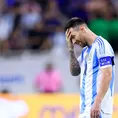 Argentina vs. Ecuador: Messi picó su penal y la pelota se fue al travesaño