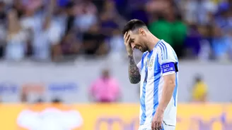 Argentina vs. Ecuador: Messi picó su penal y la pelota se fue al travesaño