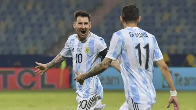 De la mano de Messi, Argentina goleó 3-0 a Ecuador y avanzó a &#39;semis&#39; de la Copa América 2021