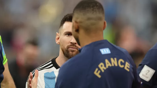 Argentina vs. Francia: Messi y Mbappé tuvieron un frío saludo previo a la final