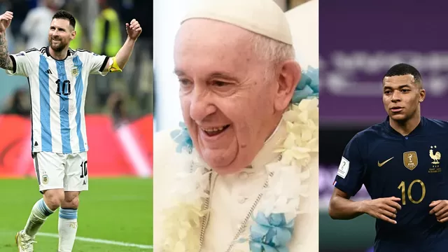 El máximo representante de la Iglesia Católica no está exento de la final del Mundial Qatar 2022. | Foto: América Deportes.