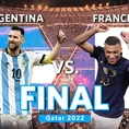 Argentina vs. Francia definen al campeón en la final del Mundial Qatar 2022