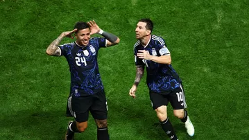 Enzo Fernández anotó GOLAZO y puso el empate 1-1 de Argentina vs Inglaterra