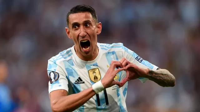 Argentina vs. Italia: Di María puso el 2-0 para la Albiceleste con un golazo