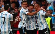 Argentina vs. Italia: Lautaro Martínez anotó el 1-0 tras genial jugada de Lionel Messi - Noticias de dibu martínez