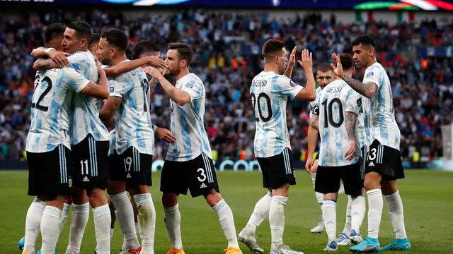 Argentina goleó 3-0 a Italia y se quedó con la Finalissima en Wembley