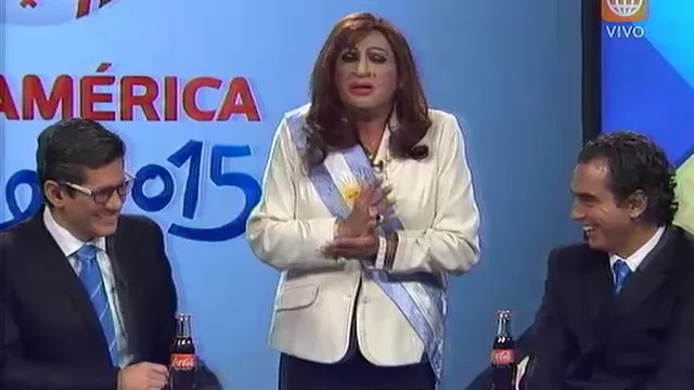 Argentina vs. Jamaica: 'Cristina Fernández' sorprendió en la previa