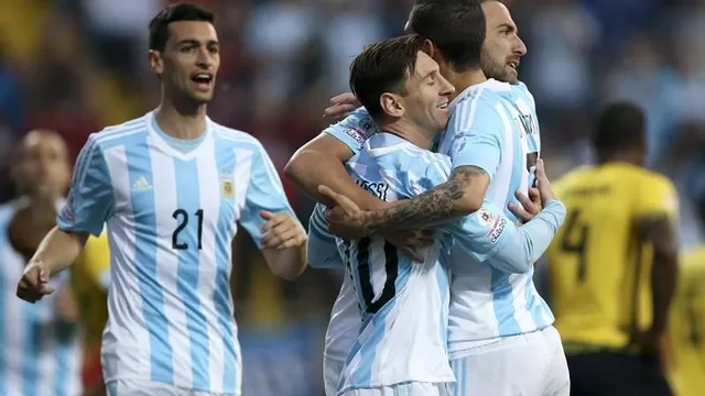 Argentina vs. Jamaica por el Grupo B de la Copa América 2015 (EFE)