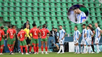 Argentina cayó 2-1 ante Marruecos en el debut en el fútbol masculino en París 2024. | Video: Canal N.