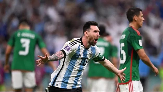 Argentina vs. México: Lionel Messi anotó el 1-0 y llegó a 8 goles en Mundiales