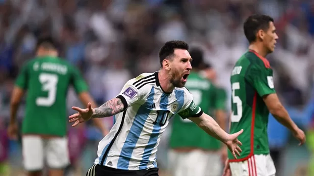 Messi anotó a los 64&#39;. | Foto: AFP/Video: Latina-DSports