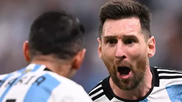 Argentina ganó con goles de Messi y Fernández. | Foto: AFP/Video: Latina-DSports