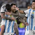 Argentina venció 2-0 a Panamá en la celebración de la tercera estrella en el Monumental