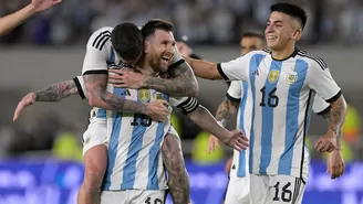 Los campeones del mundo celebraron ante la selección centroamericana en el amistoso en el Monumental. | Video: DirecTV