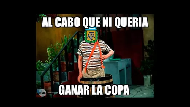 Memes del Argentina vs. Paraguay.-foto-1