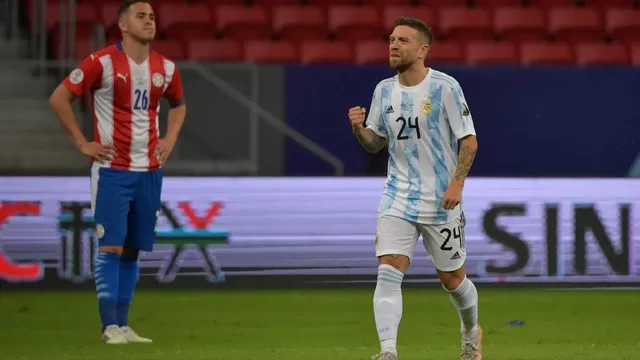 Argentina venció 1-0 a Paraguay y se clasificó a cuartos de final de la Copa América-2021