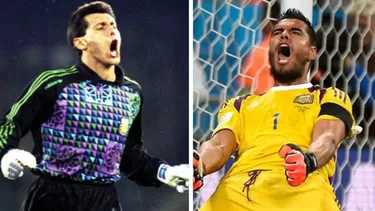 Argentina y sus 'Sergios': de Goycochea y la final del 90, a Romero y la final del 2014 Argentina y sus 'Sergios': de Goycochea y la final del 90, a Romero y la final del 2014
