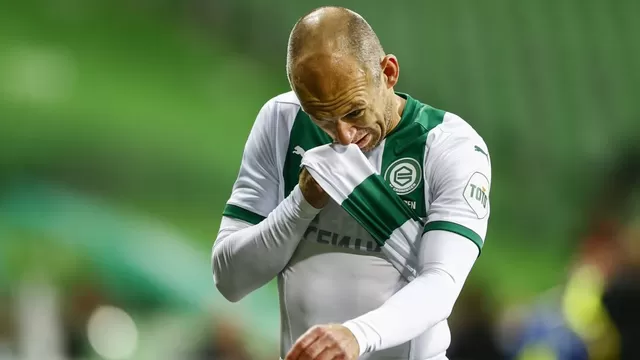 Arjen Robben será baja en Groningen por lo menos hasta diciembre