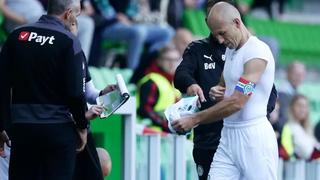 Arjen Robben, atacante neerlandés de 36 años. | Foto: Goal/Video: Fox Sports