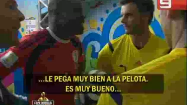 Arquero nigeriano le reconoció al arbitro ser fanático de Messi Arquero nigeriano le reconoció al arbitro ser fanático de Messi