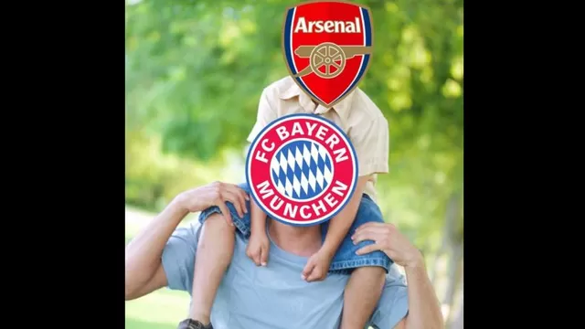 Los divertidos memes de la goleada del Bayern Munich sobre Arsenal-foto-4