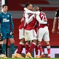 Arsenal goleó 3-0 al Newcastle y sigue su remontada en la Premier League