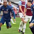 Arsenal igualó 3-3 al West Ham por la Premier League luego de ir cayendo 3-0